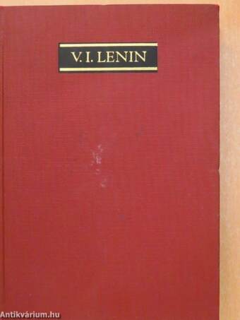 V. I. Lenin összes művei 8.