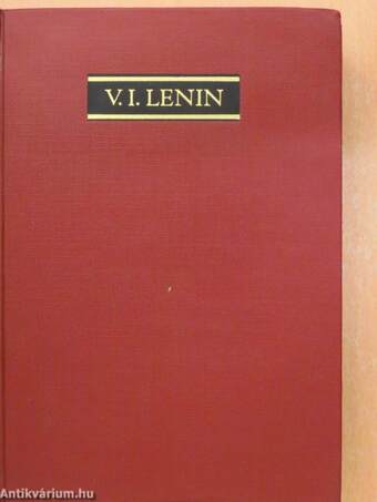 V. I. Lenin összes művei 35.