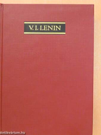 V. I. Lenin összes művei 36.