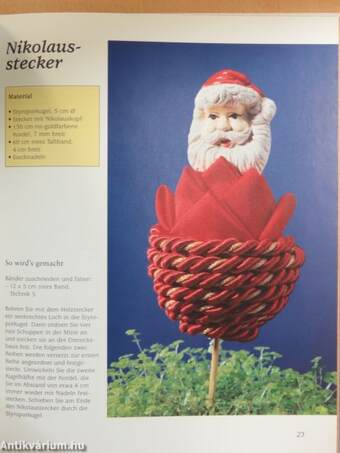 Artischockentechnik Advent und Weihnachten