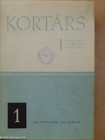 Kortárs 1968. január-december I-II.