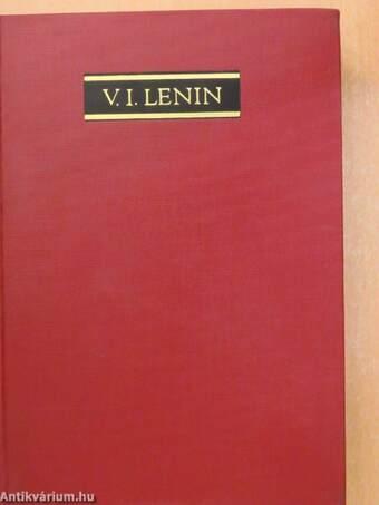 V. I. Lenin összes művei 46.