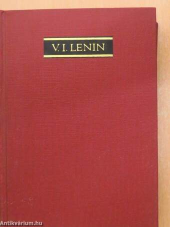 V. I. Lenin összes művei 40.