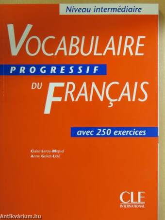 Vocabulaire progressif du Francais - Niveau intermédiaire