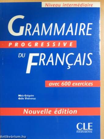 Grammaire progressive du Francais