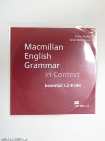 Macmillan English Grammar in Context - CD-vel