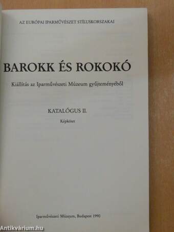 Barokk és rokokó II. (töredék)