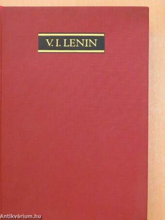 V. I. Lenin összes művei 34.