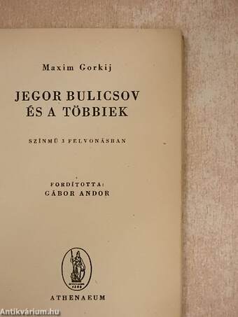 Jegor Bulicsov és a többiek