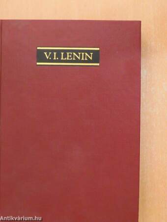 V. I. Lenin összes művei 52.