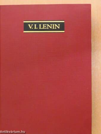 V. I. Lenin összes művei 20.