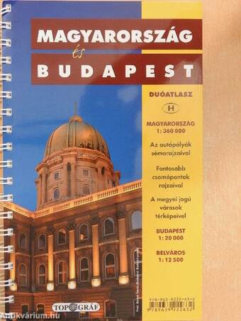 Magyarország és Budapest duóatlasz