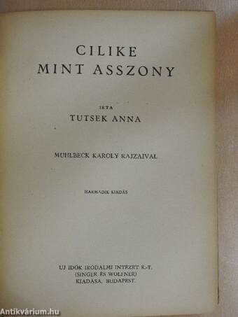 Cilike mint asszony