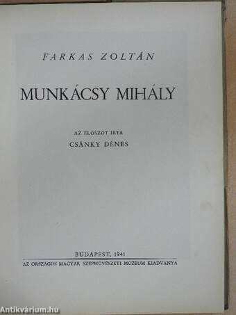 Munkácsy Mihály