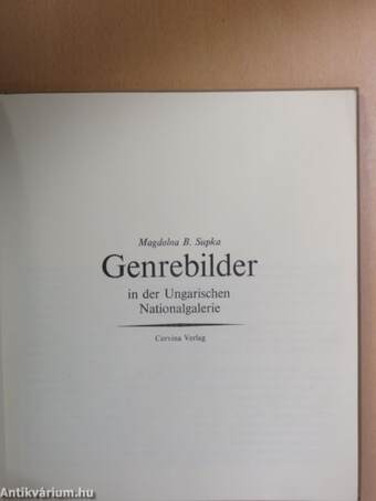 Genrebilder in der Ungarischen Nationalgalerie