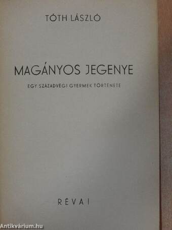 Magányos jegenye