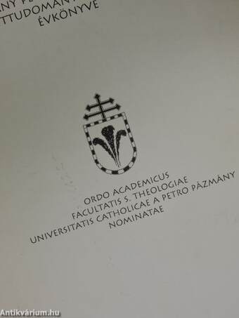 A Pázmány Péter Katolikus Egyetem Hittudományi Karának Évkönyve 1999-2000