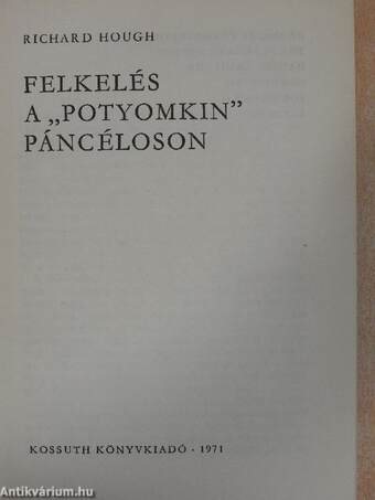 Felkelés a "Potyomkin" páncéloson