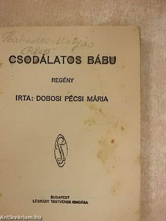 Csodálatos bábu