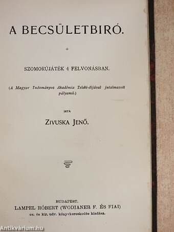 A becsületbiró