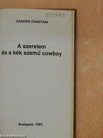 A szerelem és a kék szemű cowboy