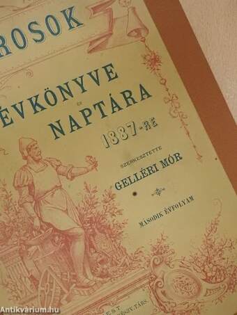 Iparosok évkönyve és naptára az 1887-ik közönséges évre