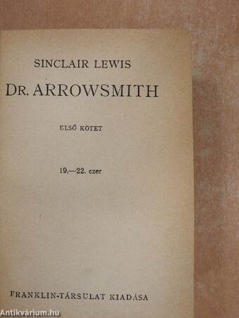 Dr. Arrowsmith I-II.