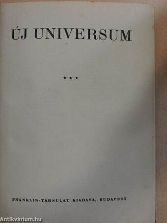 Új Universum III.