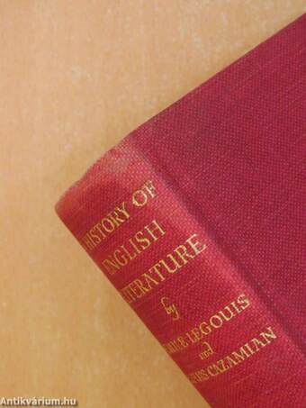 A History of English Literature