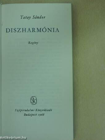 Diszharmónia