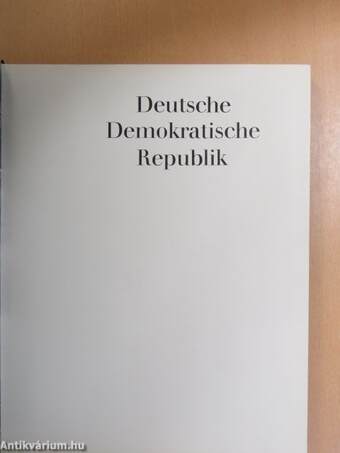 Deutsche Demokratische Republik