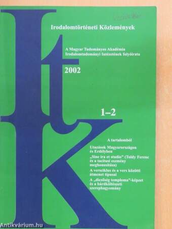 Irodalomtörténeti Közlemények 2002/1-2.