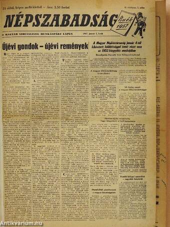 1956-1957-es folyóiratok egyedi gyűjteménye (61 db)