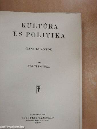 Kultúra és politika