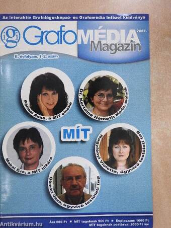 Grafomédia Magazin 2007/1-2.