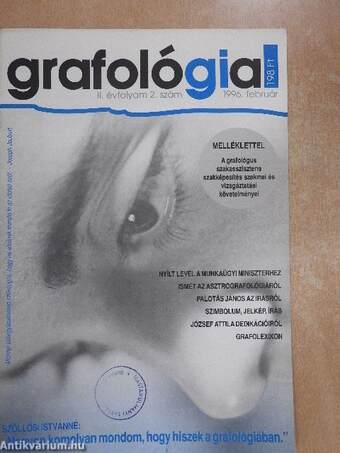 Grafológia 1996. február