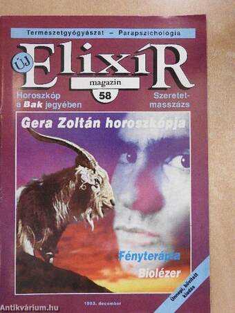 Új Elixír Magazin 1993. december