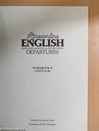 Streamline English Departures - Workbook B