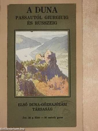 A Duna Passautól Giurgiuig és Russzeig