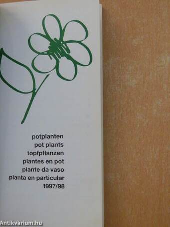 Potplanten/Pot Plants/Topfpflanzen/Plantes en pot/Piante da vaso/Planta en particular 1997/98