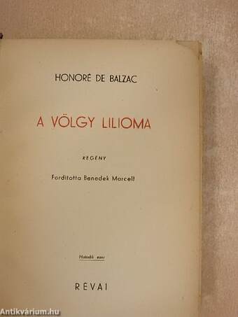 A völgy lilioma