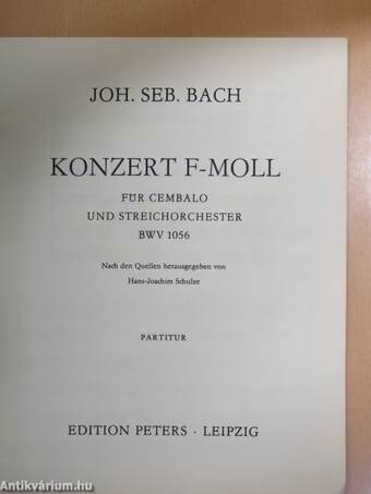 Konzert F-Moll