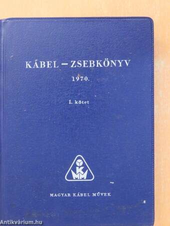 Kábel-zsebkönyv 1970. I.