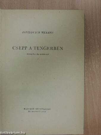 Csepp a tengerben