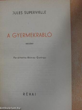 A gyermekrabló