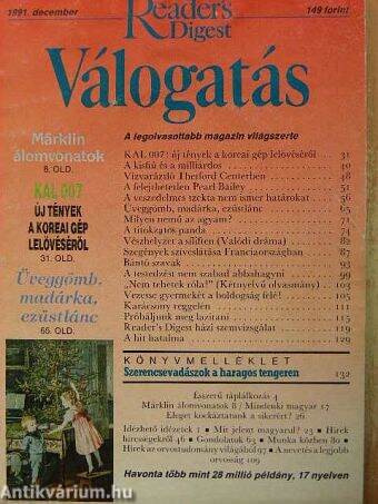 Reader's Digest Válogatás 1991. december