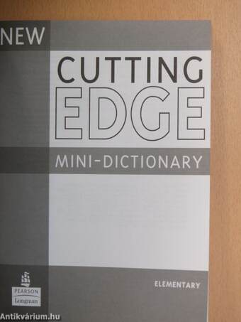 New Cutting Edge - Elementary - Mini-Dictionary