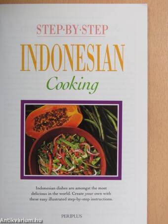 Step-by-step Indonesian Cooking