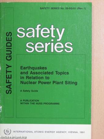 Earthquakes and Associated Topics in Relation to Nuclear Power Plant Siting
