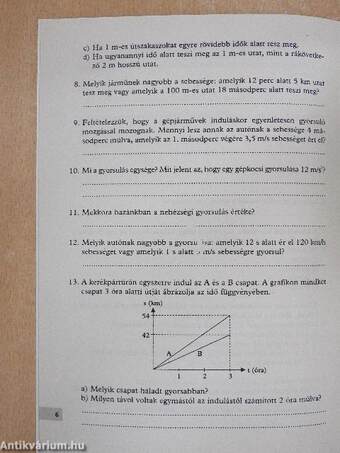 Fizika munkafüzet 9.